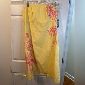 Lilly Pulitzer Bowen Dress in Hotty Pink Floral No Fauna Panel